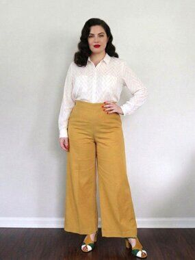 A New Day Chevron Print Long Sleeve Spring Blouse